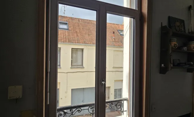 Menuiserie vu intérieur 